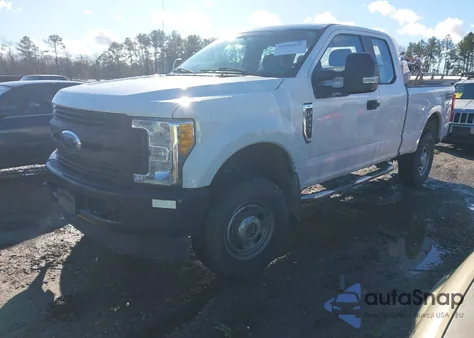 2017 Ford F-250 Xl from USA, damaged, VIN 1FT7X2B66HEB79909